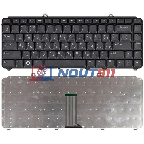 Клавиатура для ноутбука Dell Inspiron 1420 1520 1521 1525 1526 1540 1545 Vostro 1400 1500 XPS (K071425XX) черная