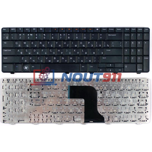 Клавиатура для ноутбука Dell Inspiron 15R N5010 M5010 (V110525AS1) черная