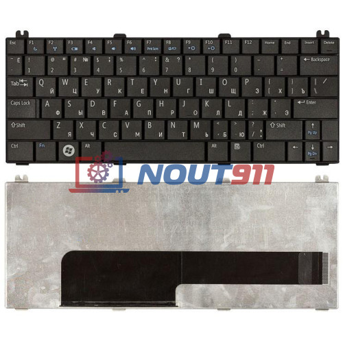 Клавиатура для ноутбука Dell Inspiron Mini 12 1210 (V091302AS1) черная