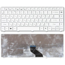 Клавиатура для ноутбука Gateway NV49C, NV49C01c, NV49C13c, NV49C14c (V104630DS2) белая