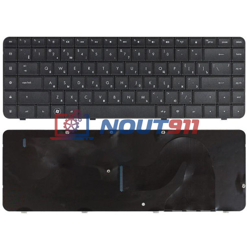Клавиатура для ноутбука HP Compaq Presario CQ62, CQ56, G62, G56 (595199-001) черная