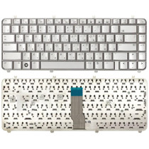 Клавиатура для ноутбука HP Pavilion dv5-1000, dv5-1030er, dv5-1190er, dv5-1198er (AEQT6T60210) серебристая