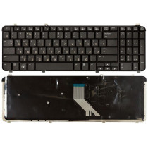 Клавиатура для ноутбука HP Pavilion dv6-1000, dv6-2000, dv6-2125er, dv6-1340sf (AEUT3700040) матовая черная
