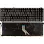 Клавиатура для ноутбука HP Pavilion dv6-1000, dv6-2000, dv6-2125er, dv6-1340sf (AEUT3700040) матовая черная