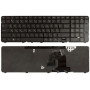 Клавиатура для ноутбука HP Pavilion dv7-4000, DV7-4100, DV7-4200 (FP6 AEFP6U00310) черная c черной рамкой