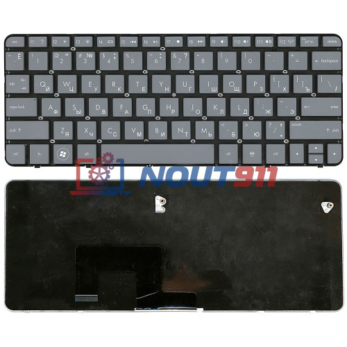 Клавиатура для ноутбука HP Mini 100E (MP-09M66GB6886) темно-серая