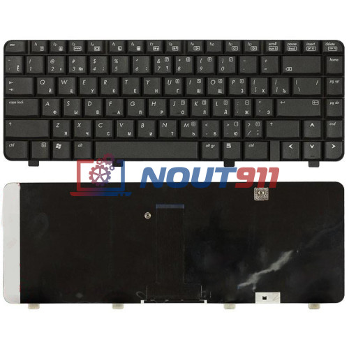 Клавиатура для ноутбука HP 500, 510, 520 (AEJT1TPU028) черная