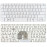 Клавиатура для ноутбука HP Pavilion DV2-1000, DV2-1100, DV2-1200 (V100103AS1) белая