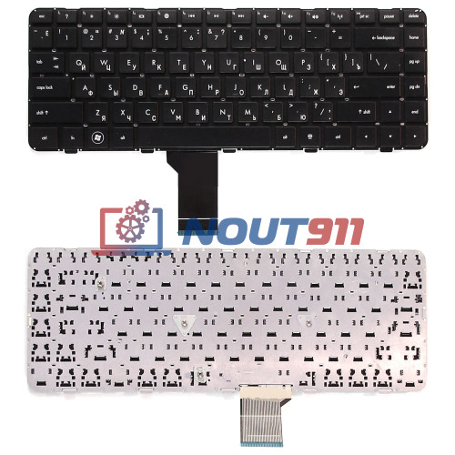 Клавиатура для ноутбука HP Pavilion dm4-1000, dv5-2000, dv5-2100 (NSK-HT5UV) черная