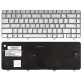 Клавиатура для ноутбука HP Pavilion dv4-1000, dv4-1030en, dv4-1050er (PK1303U0160) серебристая