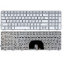 Клавиатура для ноутбука HP Pavilion dv6-6000, dv6-6031er, dv6-6077er series (665938-251) серебристая