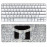 Клавиатура для ноутбука HP mini 311 Pavilion dm1 dm1-1000, dm1-1100, dm1-2000 (AEFP6700010) серебристая