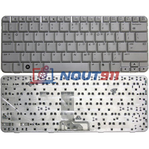 Клавиатура для ноутбука HP Pavilion tx1000, tx2000, tx2100, tx2500 (AETT8TP7020) серая