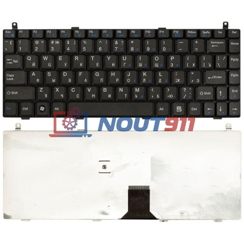 Клавиатура для ноутбука Lenovo F30, F30A (C070816008U) черная