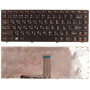 Клавиатура для ноутбука Lenovo Ideapad G470, B470,V470 (NSK-B6BSW) черная с черной рамкой