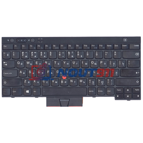 Клавиатура для ноутбука Lenovo T430, T430I, X230, T530, L430, L530 (04W3048) черная