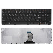 Клавиатура для ноутбука Lenovo IdeaPad Z560, Z565, G570, G770 (25-010793) с рамкой, черная
