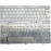Клавиатура для ноутбука MSI Wind U90, U100, U110, U120, U123T (V022322BK1) белая