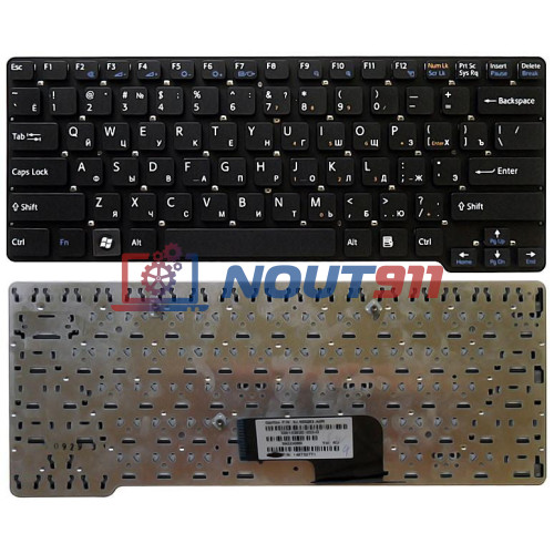 Клавиатура для ноутбука Sony Vaio VPC-CW, VPCCW, VGNCW, VPC-CW1S1R (148755571) черная