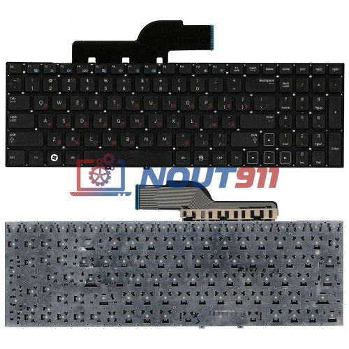 Клавиатура для ноутбука Samsung 300E5A, 300V5A, 305V5A, 305E5, NP-305E (9Z.N5QSN.20R) черная