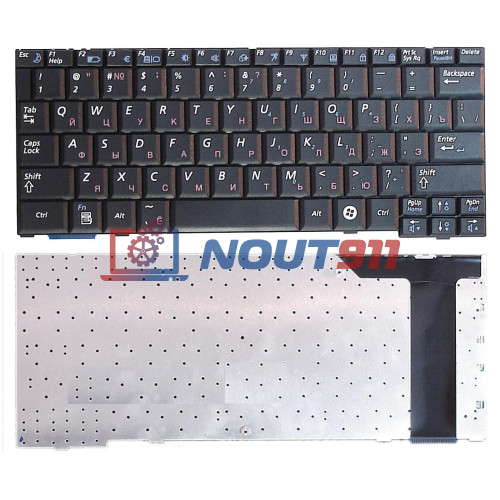 Клавиатура для ноутбука Samsung NC20 (BA59-02527C) черная