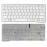 Клавиатура для ноутбука Samsung NF110, NP-NF110-A0-UA, NP-NF110-A01RU (CNBA5902862) белая