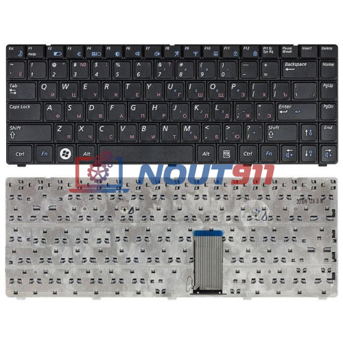 Клавиатура для ноутбука Samsung R420, R418, R423, R425, R428, R429, R469, RV410, RV408 (BA59-02490D) черная