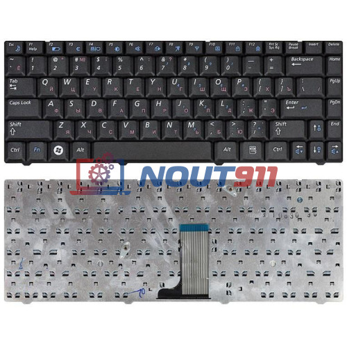 Клавиатура для ноутбука Samsung R517 R518 R519 черная