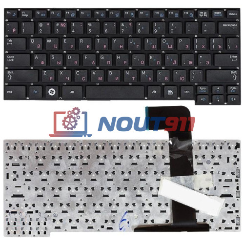 Клавиатура для ноутбука Samsung X128, X130, SF210, NF210 (BA59-02864C) черная