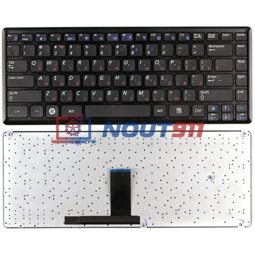Клавиатура для ноутбука Samsung X460, NP-X460, NP-X460-AS03 (BA5902364A) черная