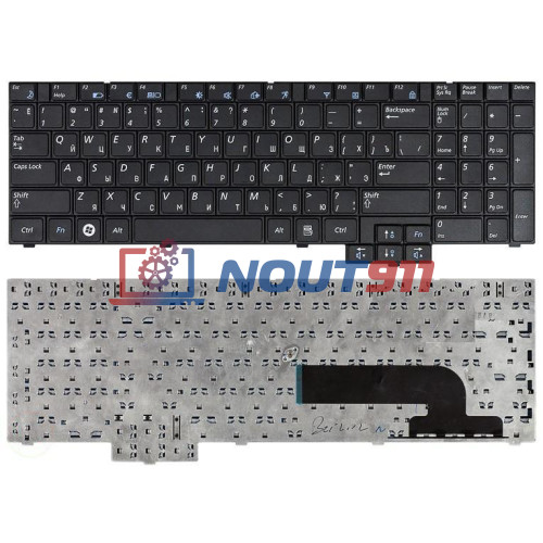 Клавиатура для ноутбука Samsung X520, NP-X520-FB01RU, NP-X520-AA01RU (V106360BS1) черная