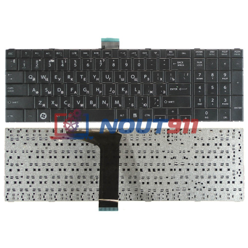 Клавиатура для ноутбука Toshiba Satellite C650, C660, L650, L670, L750, L750D, L755, L775 (NSK-TN0SC) черная