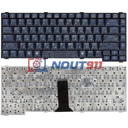 Клавиатура для ноутбука Toshiba Satellite M18, M19, M21 (6037B0000318) черная