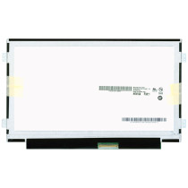 Матрица (экран) для ноутбука 10,1" AU Optronics (AUO), B101AW06 V.1, LED, WSVGA (1024x600), SLIM, глянцевая, крепления по бокам, разъем справа