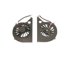 Кулер (вентилятор) для ноутбука Acer Aspire 1350, 1352, 1353, 1355, 1357 (AD0405HB-GD3) 5V 0,28A, 3-pin, втулка, черный