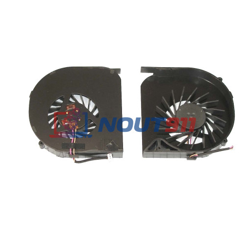 Кулер (вентилятор) для ноутбука Acer Aspire 4741, 4741G, 4741ZG, 4541 (AB7405HX-TB3) 5V 0,4A, 3-pin, втулка, черный
