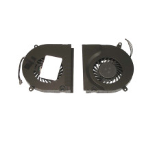 Кулер (вентилятор) для ноутбука Apple MacBook Pro A1278, A1280, A1342 (MF60120V1-C181-S9A) 5V 0,4A, 4-pin, втулка, черный