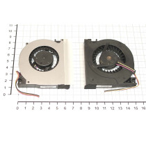 Кулер (вентилятор) для ноутбука Asus A7, A9, F5, F50, X50, X53, X61 (BFB0705HA) 5V 0,36A, 3-pin, втулка, черный