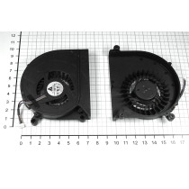 Кулер (вентилятор) для ноутбука Asus A41 F52 K40, K50, K60, K70, P50, X5, X66, X70 (UDQFZZH31DAS) 5V 0,55A, 4-pin, втулка, черный