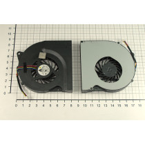 Кулер (вентилятор) для ноутбука Asus K73, N53, N73, N75, X73 (36NJ6TMJN10) 5V 0,4A, 4-pin, втулка, черный