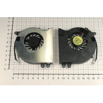 Кулер (вентилятор) для ноутбука Asus N71, N71J, N71JA, X77J, X77JA (13GNXG10P010-1) 5V 0,5A, 4-pin, втулка, черный