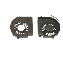 Кулер (вентилятор) для ноутбука Dell Inspiron 14V N4020, N4030, M4010 VER-1 (DFS481305MC0T) 5V 0,5A, 3-pin, втулка, черный