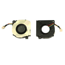 Кулер (вентилятор) для ноутбука Dell Latitude E4200 (DFS300805M10T) 12V 0,1A, 4-pin, втулка, черный