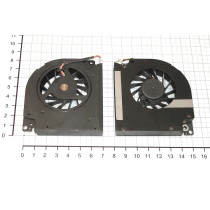 Кулер (вентилятор) для ноутбука HP Compaq 1502 (GB0507PGV-A) 5V 0,34A, 3-pin, втулка, черный