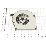 Кулер (вентилятор) для ноутбука HP Compaq Presario CQ62, CQ72, G62, G72 (NFB73B05H) 5V 0,5A, 3-pin, втулка, черный