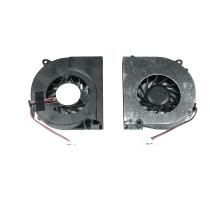 Кулер (вентилятор) для ноутбука HP Compaq 6530S, 6531S, 6535S, 6735s, 6720 (UDQFRPH53C1N) 12V 0,45A, 3 pin, втулка, черный