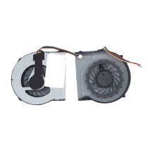 Кулер (вентилятор) для ноутбука HP Pavilion DV6-3000, DV7-4000 (DFB552005M30T) 5V 0,45A, 3-pin, втулка, черный