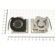 Кулер (вентилятор) для ноутбука HP Compaq NC2400 (UDQFWFH01CQU) 5V 0,27A, 3-pin, втулка, черный