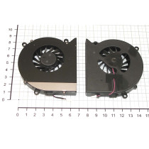 Кулер (вентилятор) для ноутбука HP Pavilion DV7-1000 Series (DFS531205M30T) 5V 0,4A, 2-pin, втулка, черный