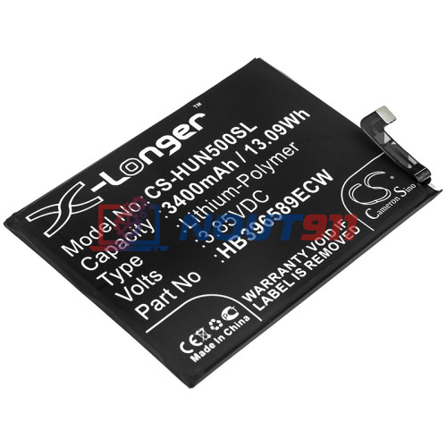 Аккумулятор CS-HUN500SL HB396589ECW для Huawei Nova 5, Nova 5 Pro 3.85V / 3400mAh / 13.09Wh